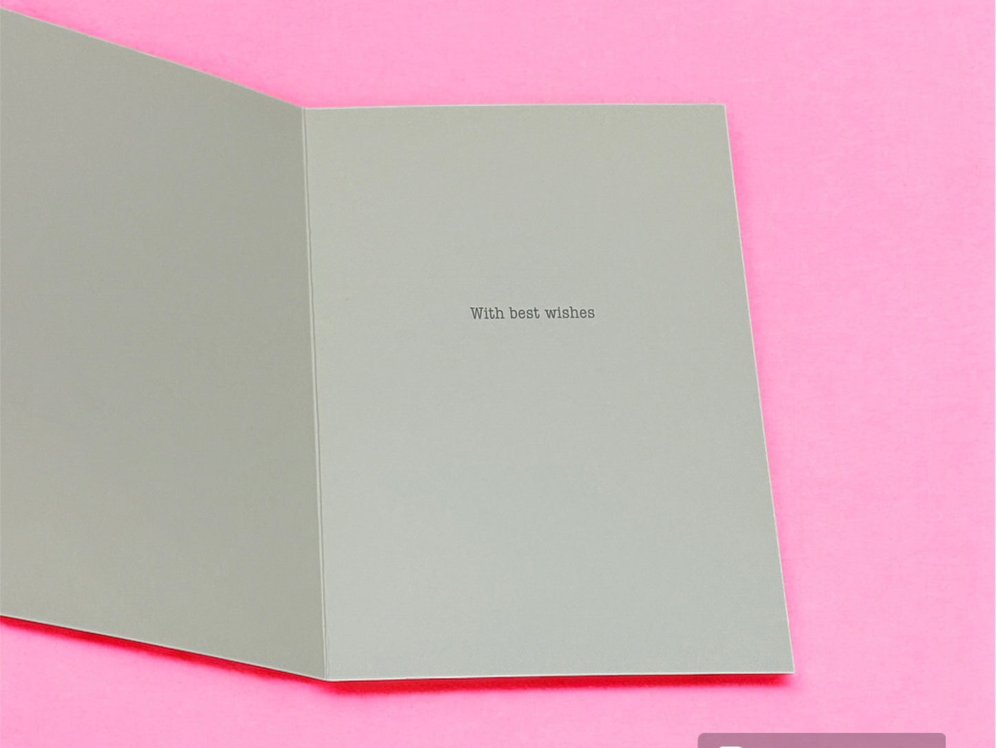Birth Of Your Granddaughter Braille Card