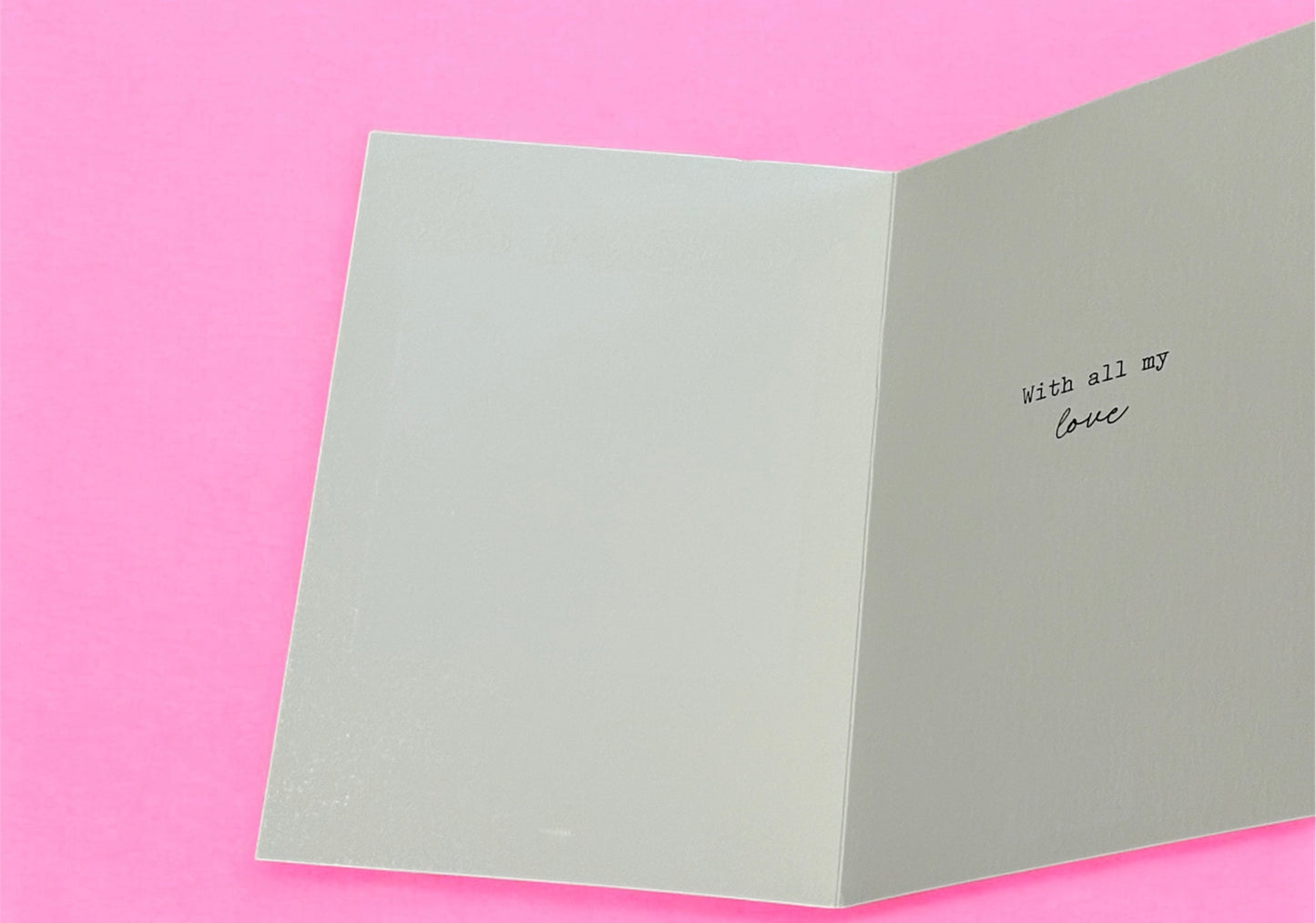 Kitten Valentine’s Day Braille Card