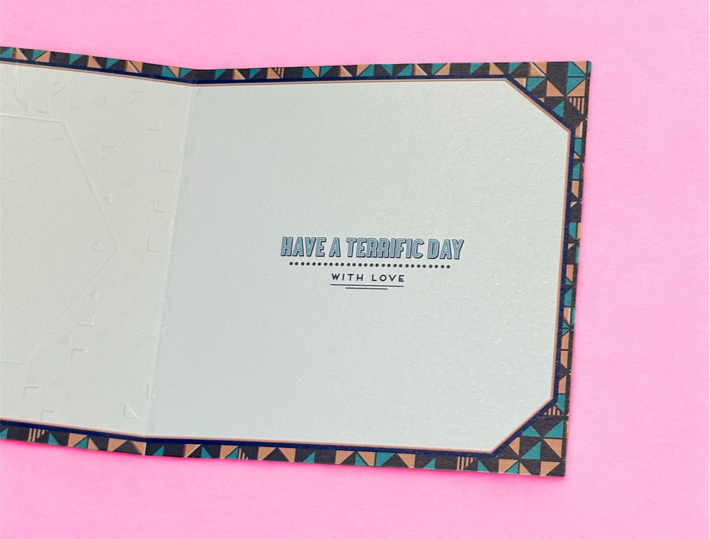 Grandson Birthday Braille Card