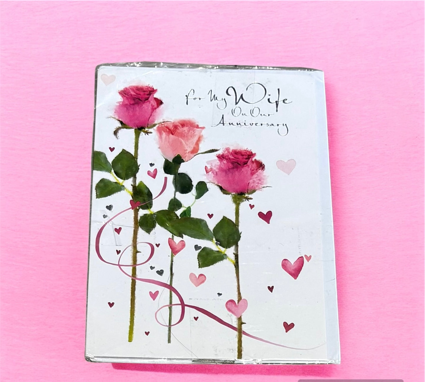 Wife Anniversary Braille Card