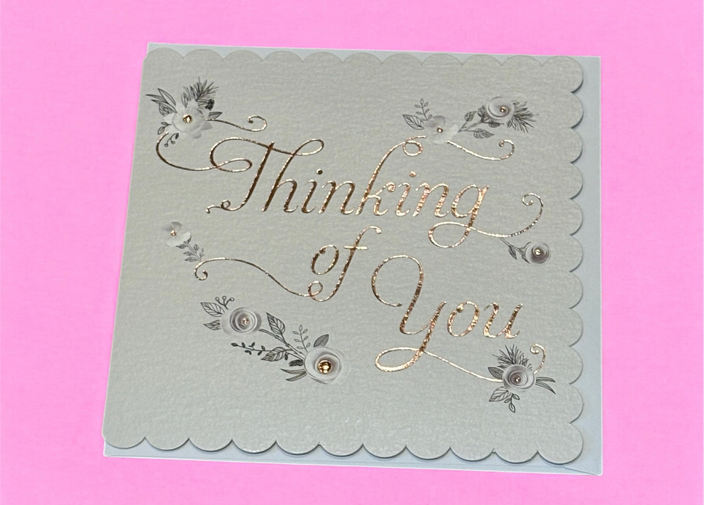 Thinking Of You Braille Card