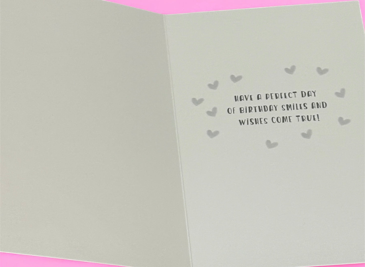 Teddy Bear Birthday Braille Card