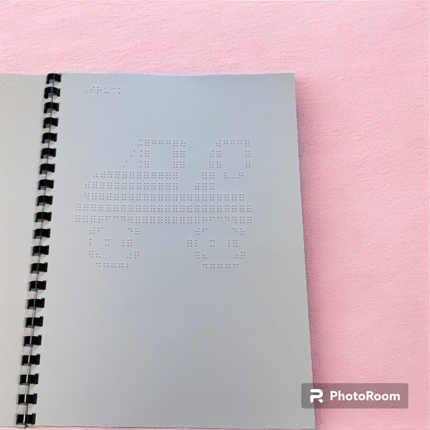 Animals, nature and Vehicles Braille Picture Book