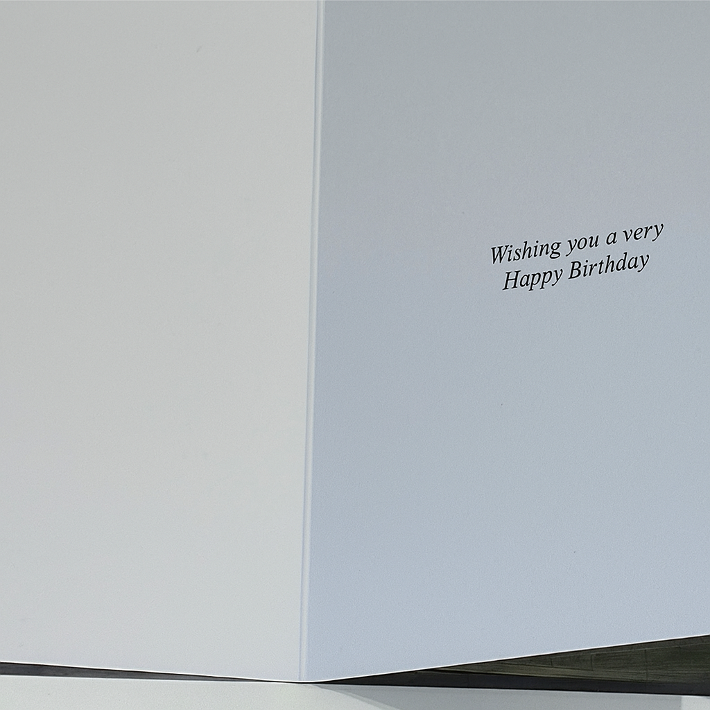 JOKEY YOU’VE HAD A LOT OF BIRTHDAYS BRAILLE CARD