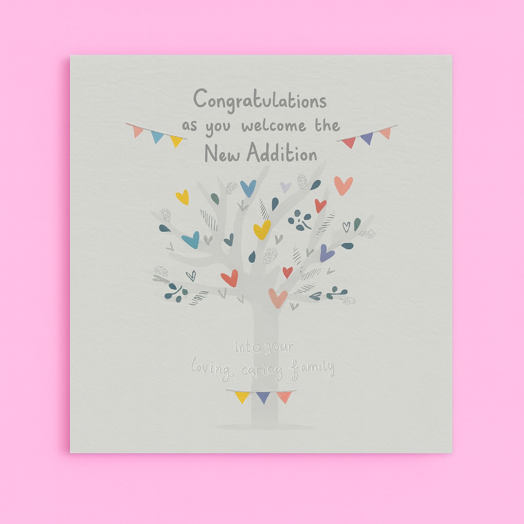 New Addition Braille Card