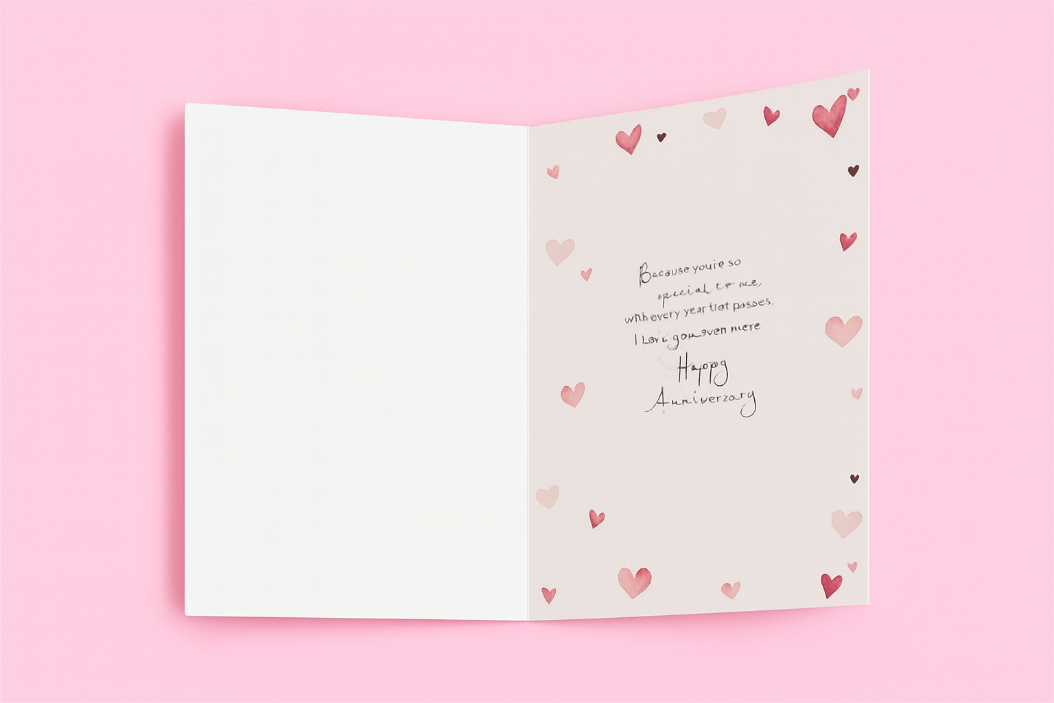 Wife Anniversary Braille Card