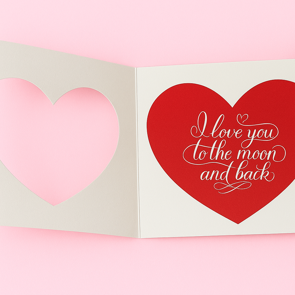 Wife Valentine’s Day Braille Card