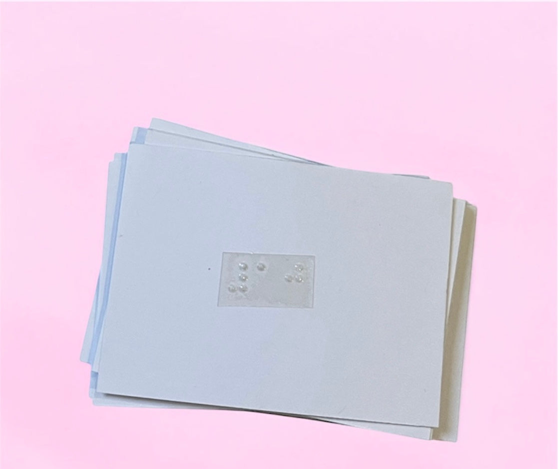 Braille Number Matching Activity