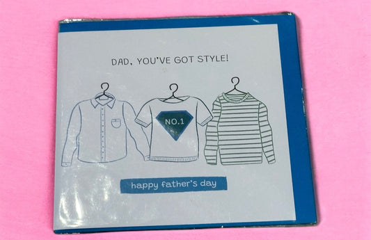 Dad Farther’s Day Braille Card