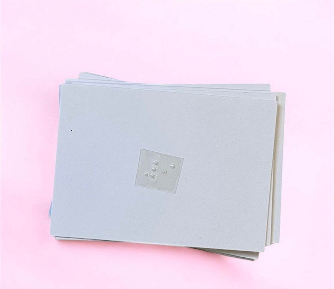 Braille Number Matching Activity