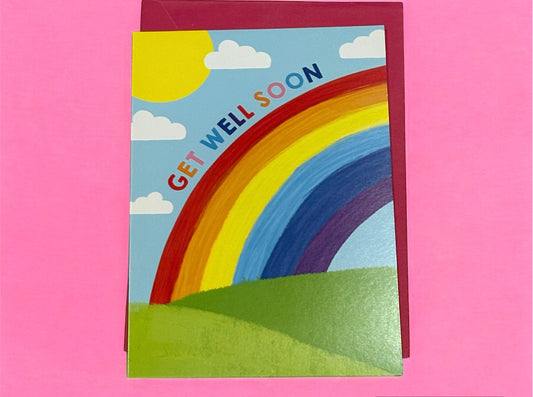 Get Well Soon Braille Card