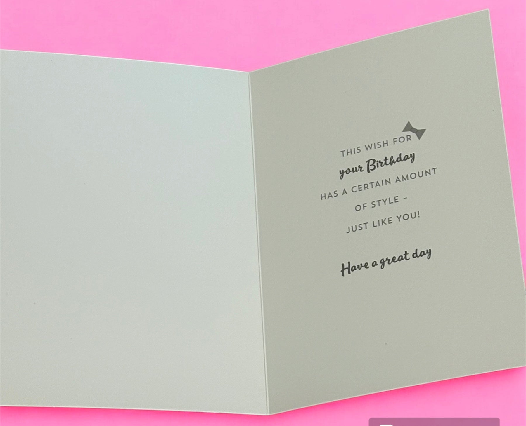Brother Birthday Braille Card
