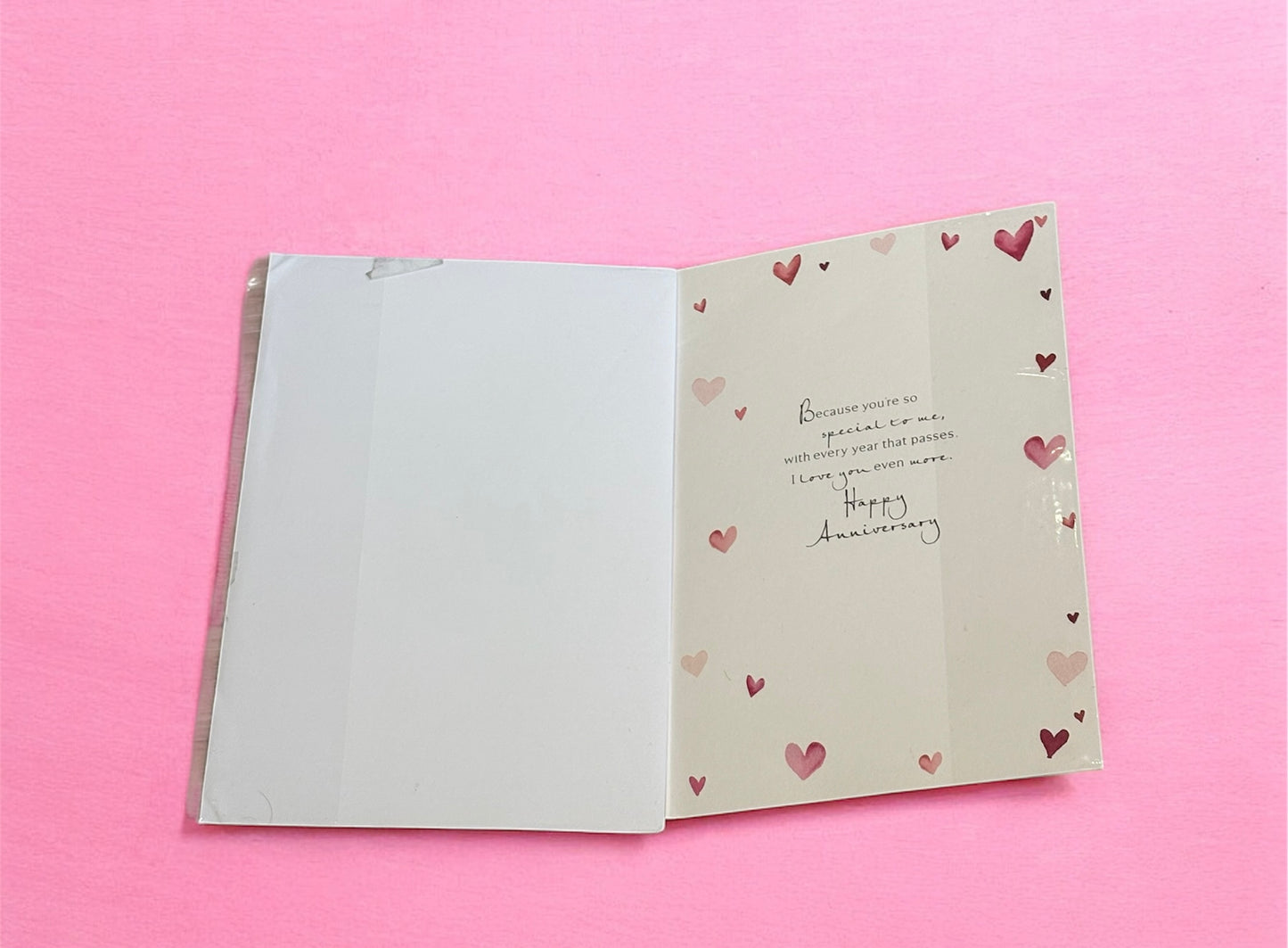 Wife Anniversary Braille Card