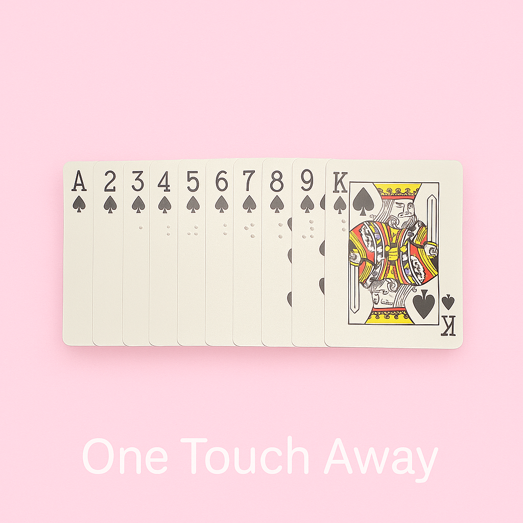 Braille Playing Cards