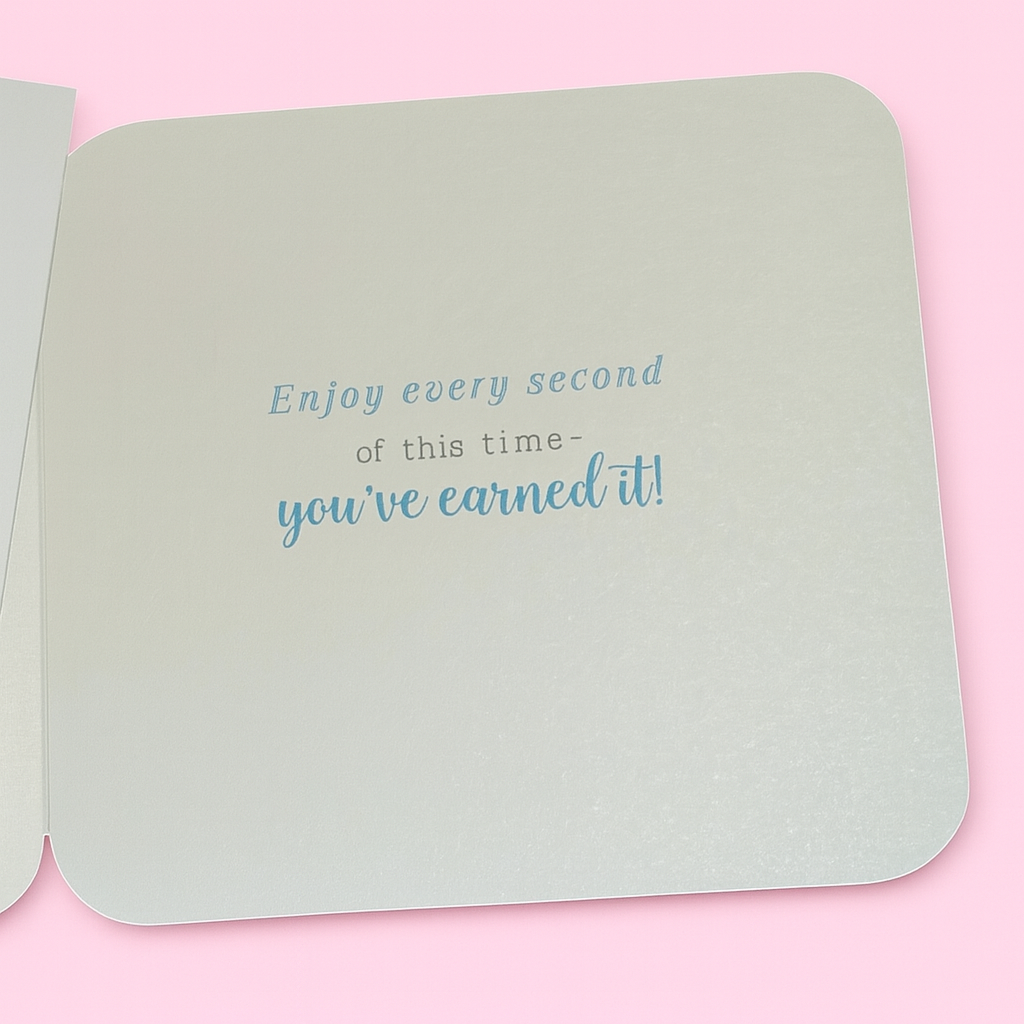 Retirement Braille Card