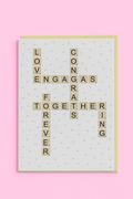 Engagement Braille Card