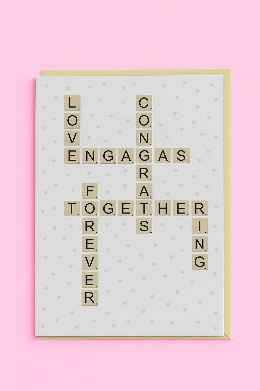 Engagement Braille Card