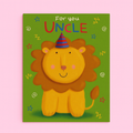 For You Uncle Braille Card
