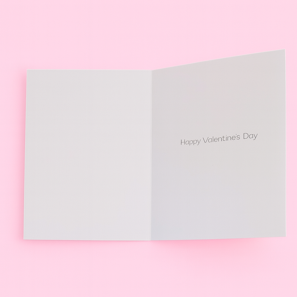 Gorgeous Boyfriend Valentine’s Day Braille Card