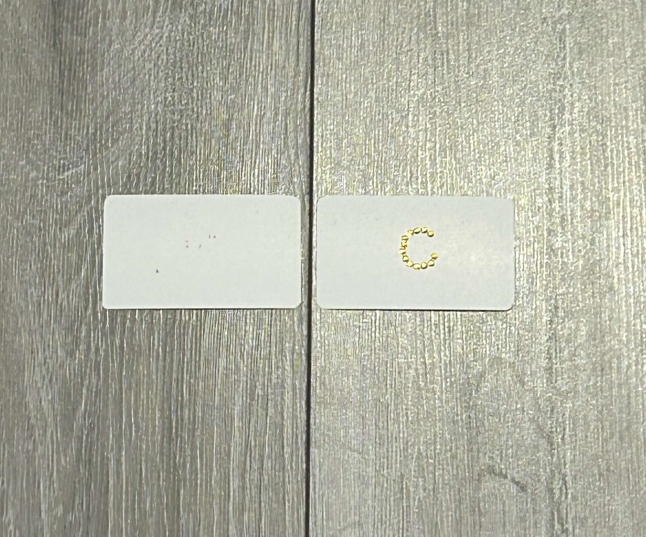 Brailled Letter Matching Game